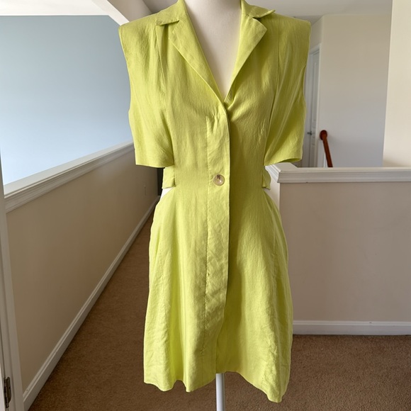 Steve Madden Evan Cutout Mini Shirt Dress - Picture 5 of 8
